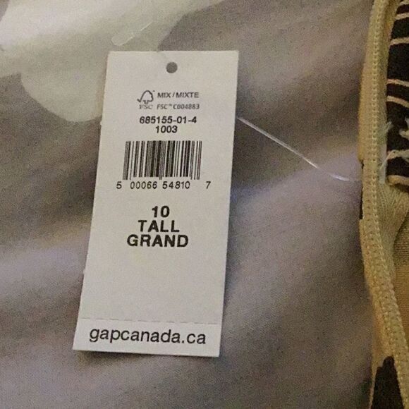 NWT Gap Sky High Pull-On Bermuda Print Shorts - Picture 7 of 7